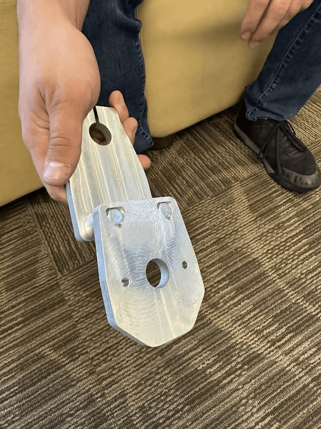 Machined parts assembly