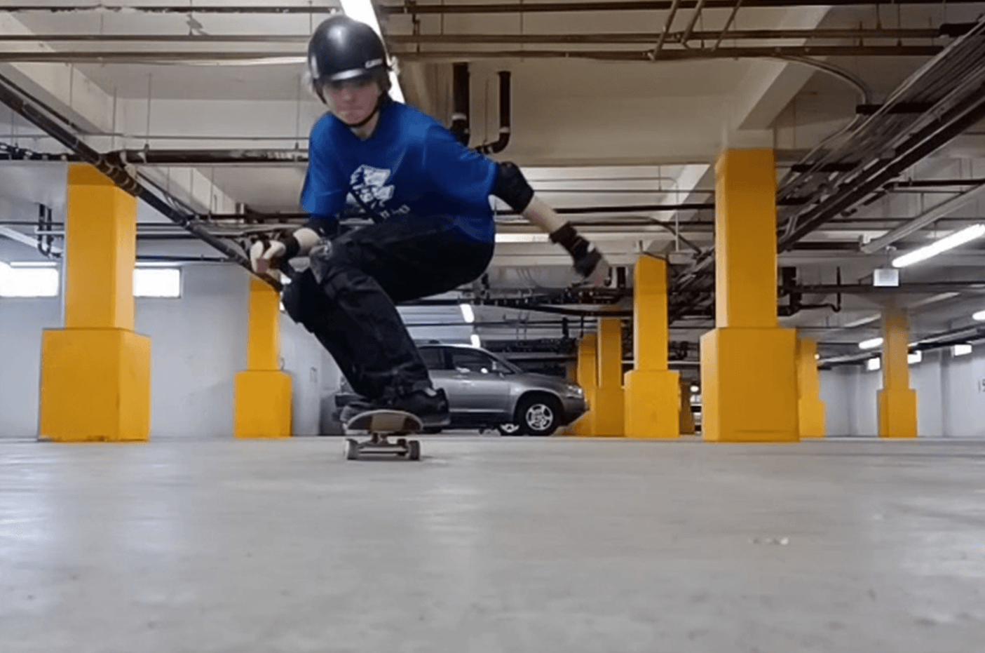 michael skateboarding