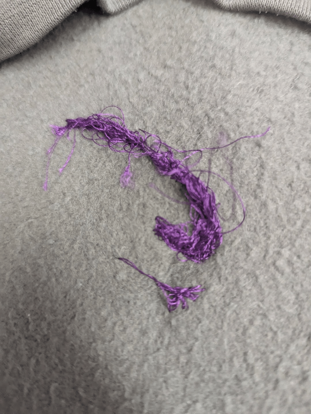 rats nest of thread